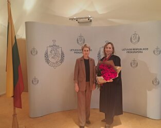 Nuotr. iš kairės: generalinė prokurorė Nida Grunskienė, prokurorė Reda Dručiūnienė